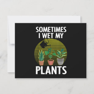 Save The Date Jardinage Mignon Pour Hommes Femmes Plantes Jardin