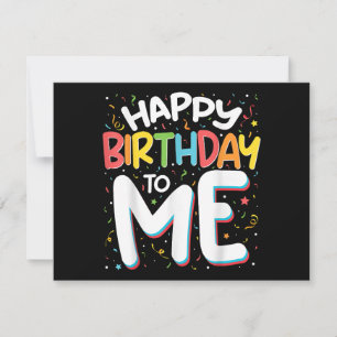 Save The Date Joyeux Anniversaire Pour Moi Drôle Anniversaire Fê