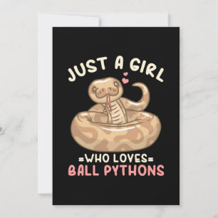 Save The Date Juste Une Fille Qui Aime Ball Python