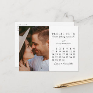 Save the Date Kalender Mai 2023 Kalender Postkarte