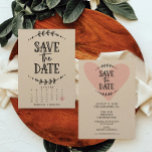 Save the Date Kalender Rustikal Gezeichnet Kraft-K<br><div class="desc">Herzlichen Glückwunsch zu Ihrer Verlobung! Mit unserem rustikalen Kalender sparen Sie die Termine! Klicken Sie auf den Button "Personalisieren" - dann auf "Weitere Anpassung anklicken", um mit Ihrem Layout zu beginnen! Bearbeiten Sie einfach den Kalender und verschieben Sie das Herz zu Ihrem Datum! Sehen Sie sich unser Video an: YouTube.com/CreativeUnionDesign...</div>