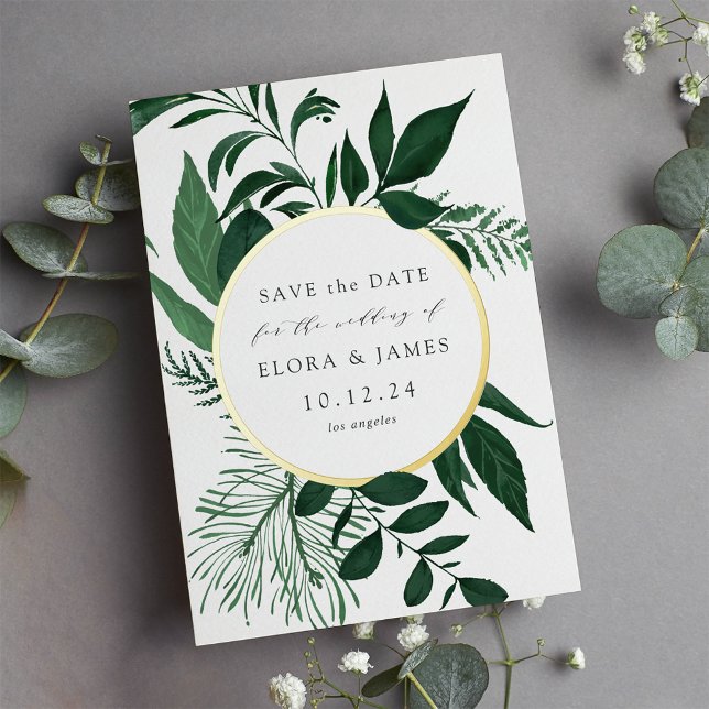 Save the Date Karte für Wildwald (Von Creator hochgeladen)