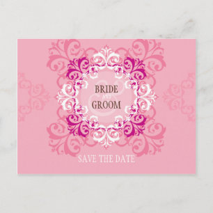 SAVE THE DATE KARTE:: verzieren Sie 2 Postkarte