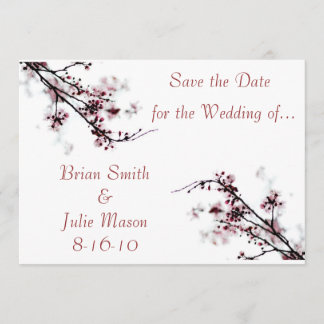 Save the Date Kirschblüte