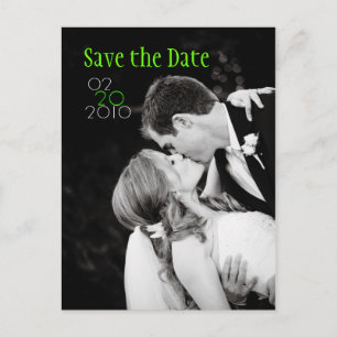 Save the Date Kiss Ankündigungspostkarte