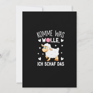 Save The Date komme était wolle ich schaf das
