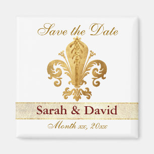 Save the Date kundengerecht Magnet