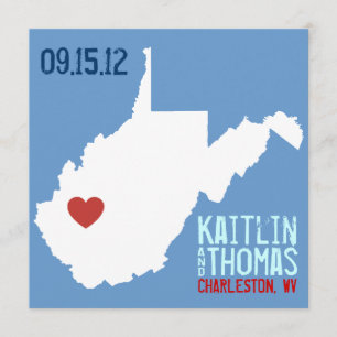 Save the Date - kundengerecht - West Virginia