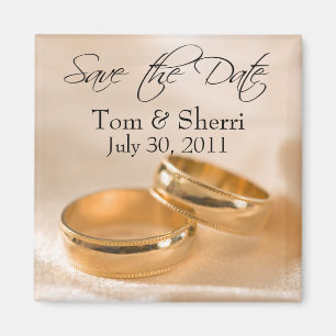 Save the Date kundenspezifische Magnet