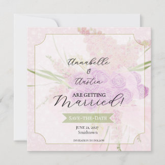 Save The Date La Boca Vendretti Bouquet en tulle rose avec nœud