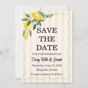 Save The Date La Dolce Vita Mariage