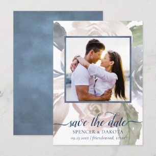 Save The Date Lac Misty   Jolie photo florale douce et poussiére