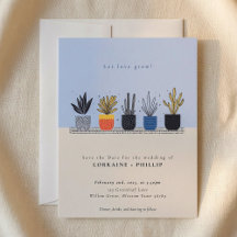Laisser Love Grow Botanical en pots plantes