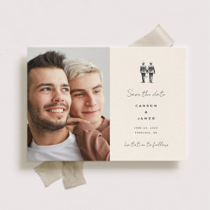 Save The Date Langley Mariage Deux pièces