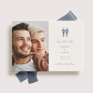 Save The Date Langley Mariage Deux pièces