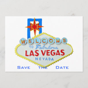 Save The Date Las Vegas Mariage Enregistrer la date