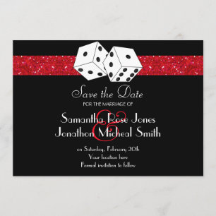 Save The Date Las Vegas Thème Enregistrer la date Parties scinti