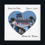 Save the Date Las Vegas Wedding 2 Inch Sq Magnet<br><div class="desc">Save the Date Las Vegas Wedding 2 Inch Sq Magnet Ändern Datum und Namen vor der Bestellung.</div>