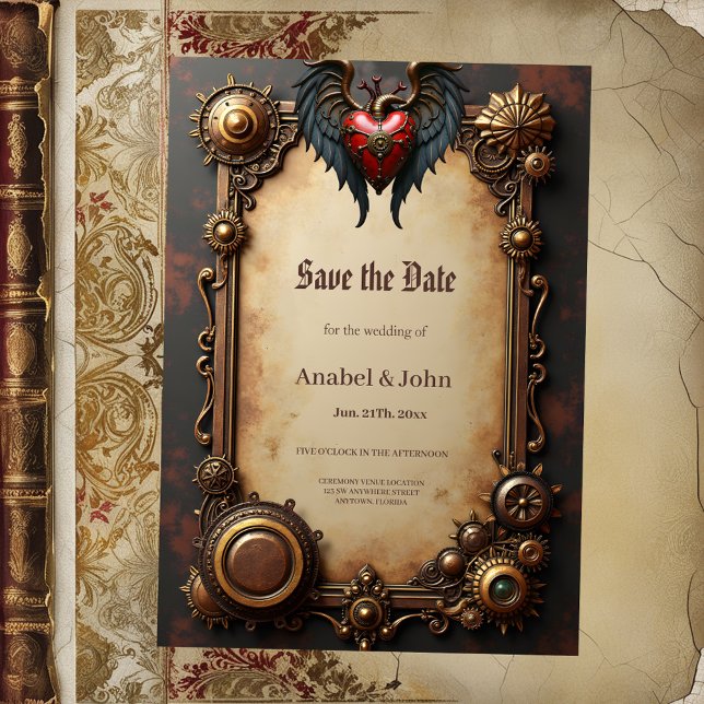Save The Date Le coeur pulsant de la mécanique (Créateur téléchargé)