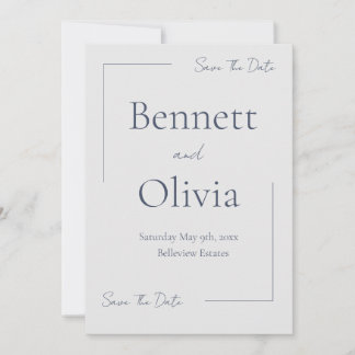 Save The Date Le Mariage De Saison Douce Enregistrer La Date