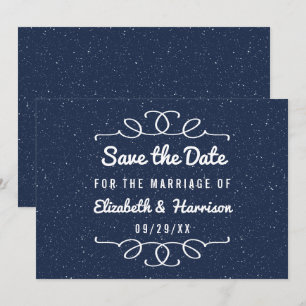 Save The Date Le Mariage Nocturne Épouse Enregistrer La Date