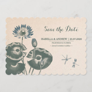 Save The Date Le nénuphar et la libellule font gagner la date