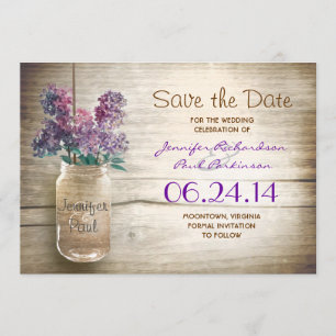 Save The Date le pot et les lilas de maçon font gagner la date