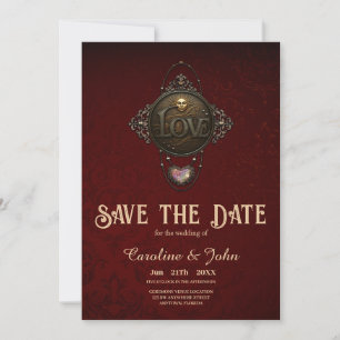 Save The Date L'Emblème de l'Amour.