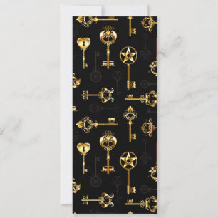 Save The Date Les Patters de Seamless avec Golden Keys
