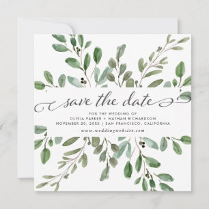 Save The Date Liage minimal   MARIAGE