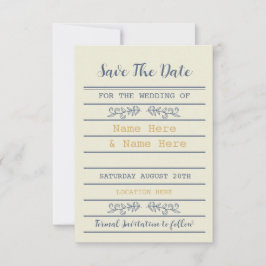 Save the Date Library Wedding Books lädt ein