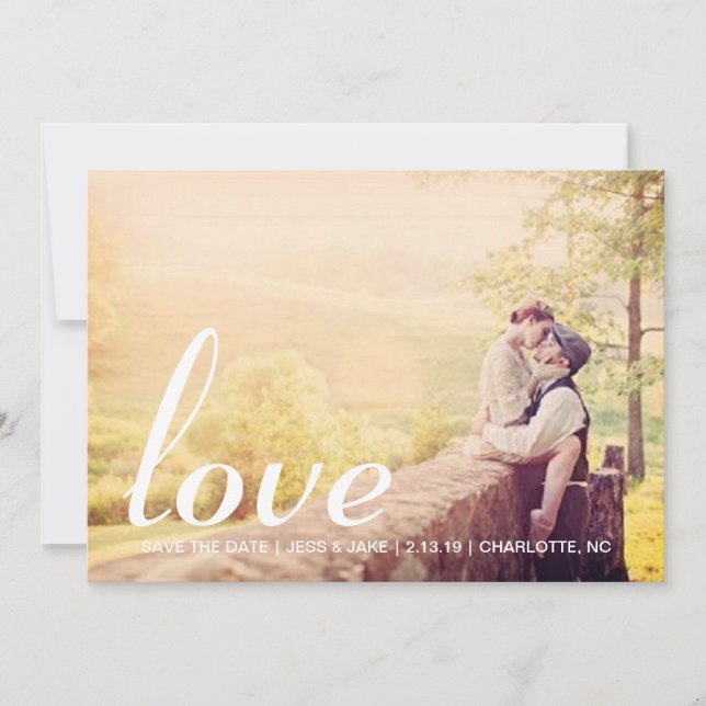 Save The Date | Liebe (Vorderseite)