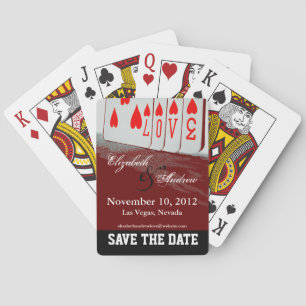 Save the Date Liebe Spielkarten 1