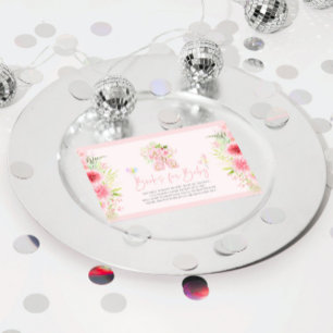 Save The Date Livres Pour Bébé Cute ABCD Floral Blocks