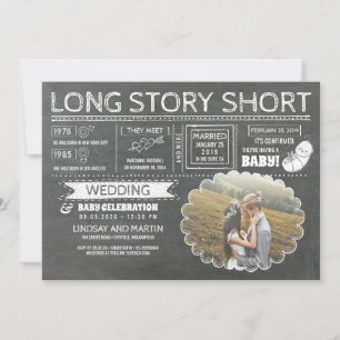 Save The Date Long Story Short  Célébration des Mariages et des 