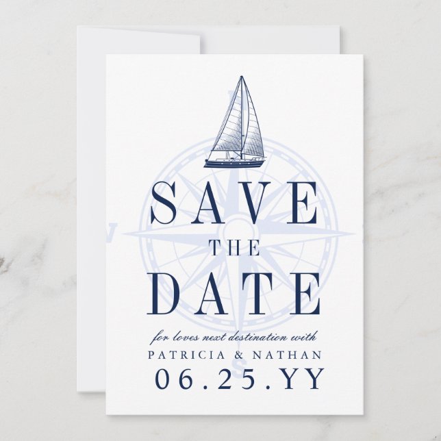 Save The Date Love Sets | Enregistrer l'Invitation de date (Devant)