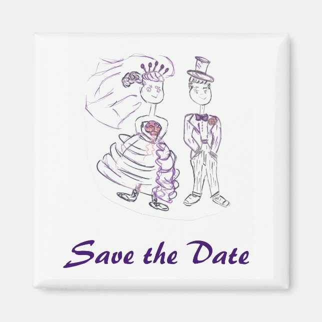 Save the Date Magnet (Vorne)