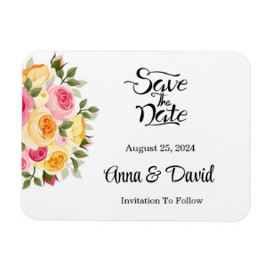 Save The Date Magnet