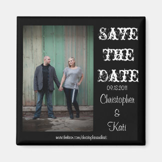 Save The Date Magnet