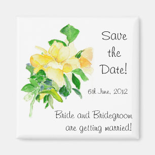 'Save the Date' Magnet, Dreaming Spires Rose Magnet