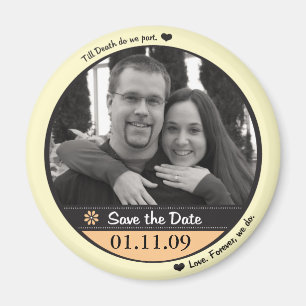 Save the Date Magneten Magnet