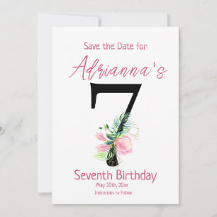 Save The Date Magnolia 7e anniversaire