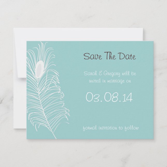 Save The Date Mariage (Devant)