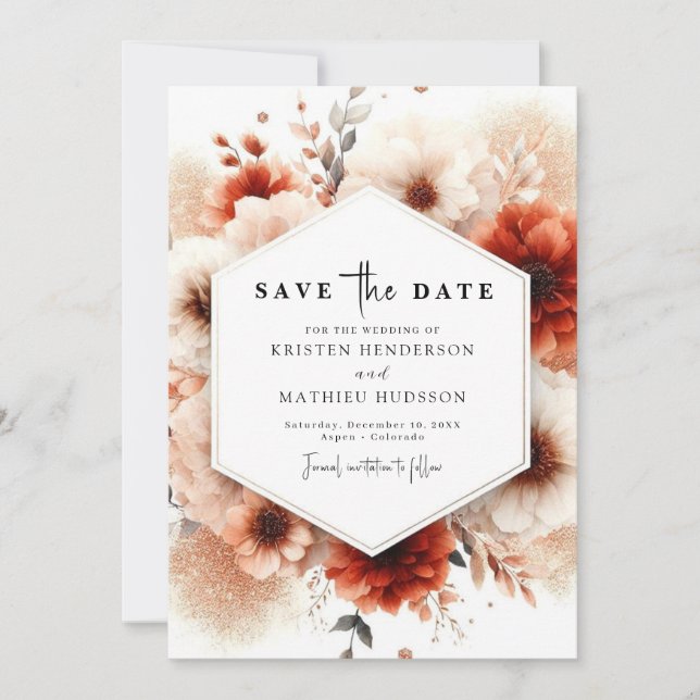 Save The Date Mariage (Devant)