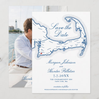 Save The Date Mariage à l'auberge Coonamessett