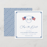 Mariage Américain Classique Rouge Blanc Bleu