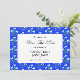 Save The Date Mariage au Crocus Bleu
