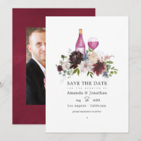 Mariage avec dégustation de vin bordeaux et rose