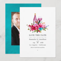 Mariage Bohème Chic Floral Dégustation de Vin Phot