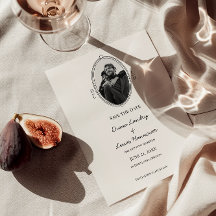 Mariage classique chic Enregistrer la date